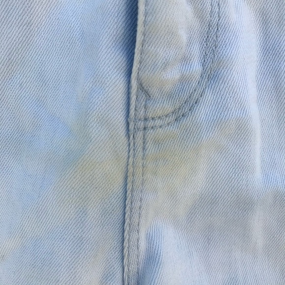 Zara Acid Wash Denim Shorts - Picture 3 of 4